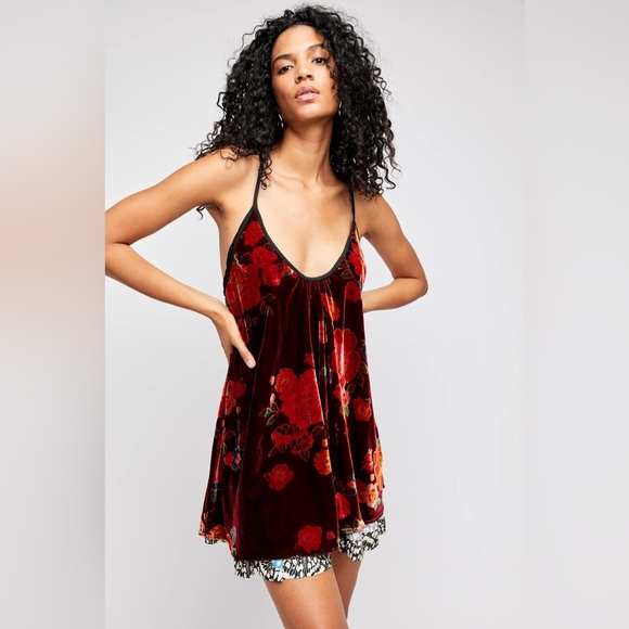 Free People Two Faced Reversible Mini Dress - Picture 8 of 9